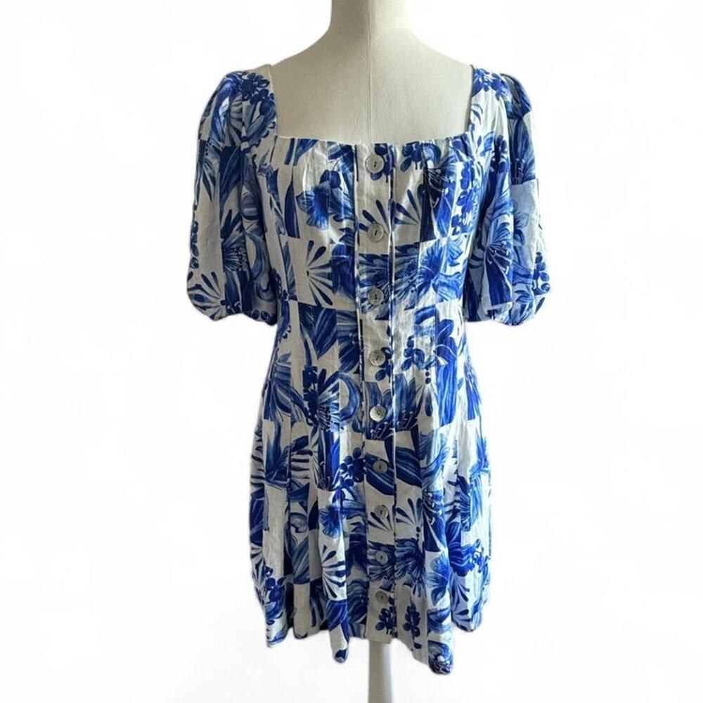 NWT Farm Rio Golden Tiles Mini Dress (size S) 348